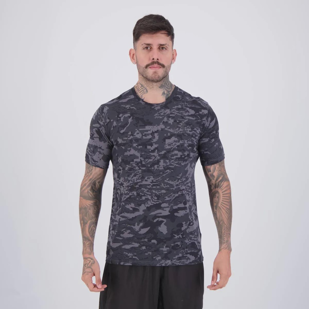 Camiseta Under Armour Camo SS Masculina