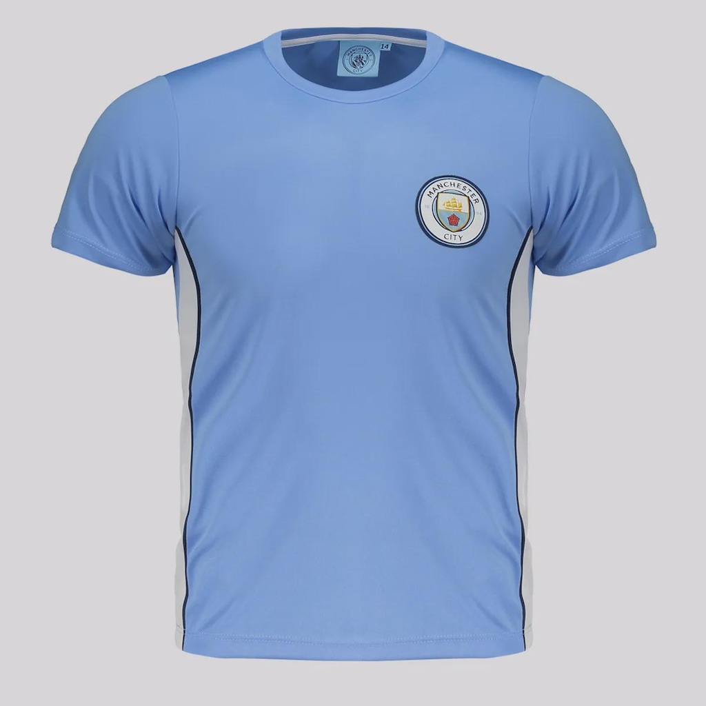Camisa Manchester City Shield Infantil