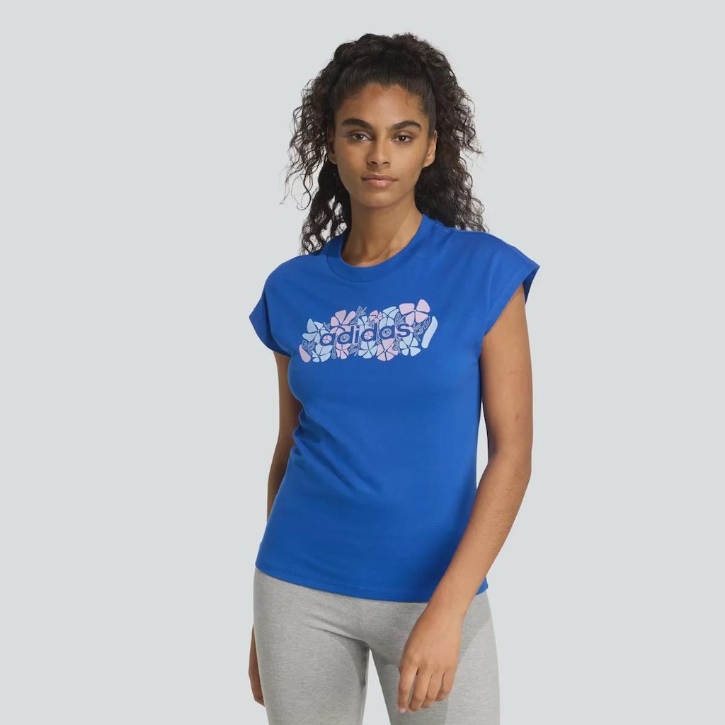 Camiseta adidas Grafica Softs Feminina