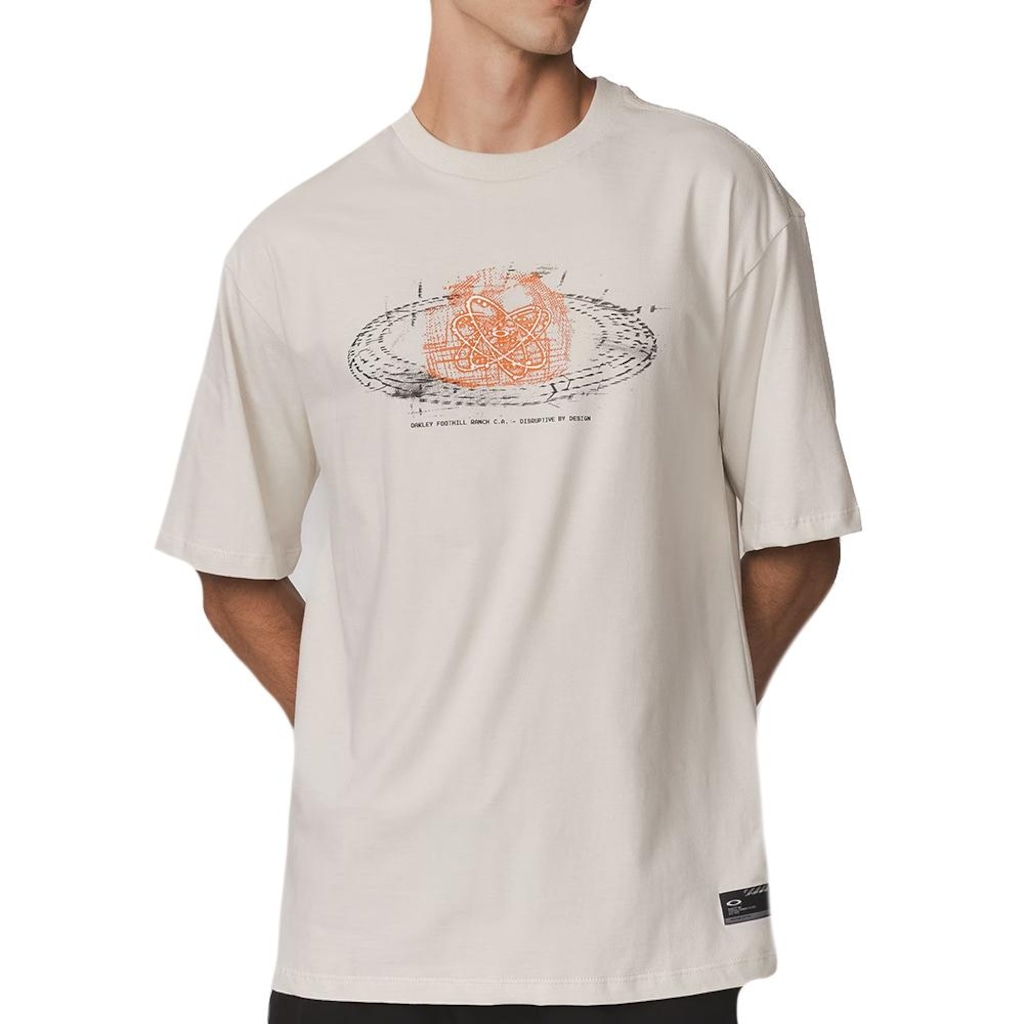 Camiseta Oakley DNA Hologram Science SS SM26 Masculina