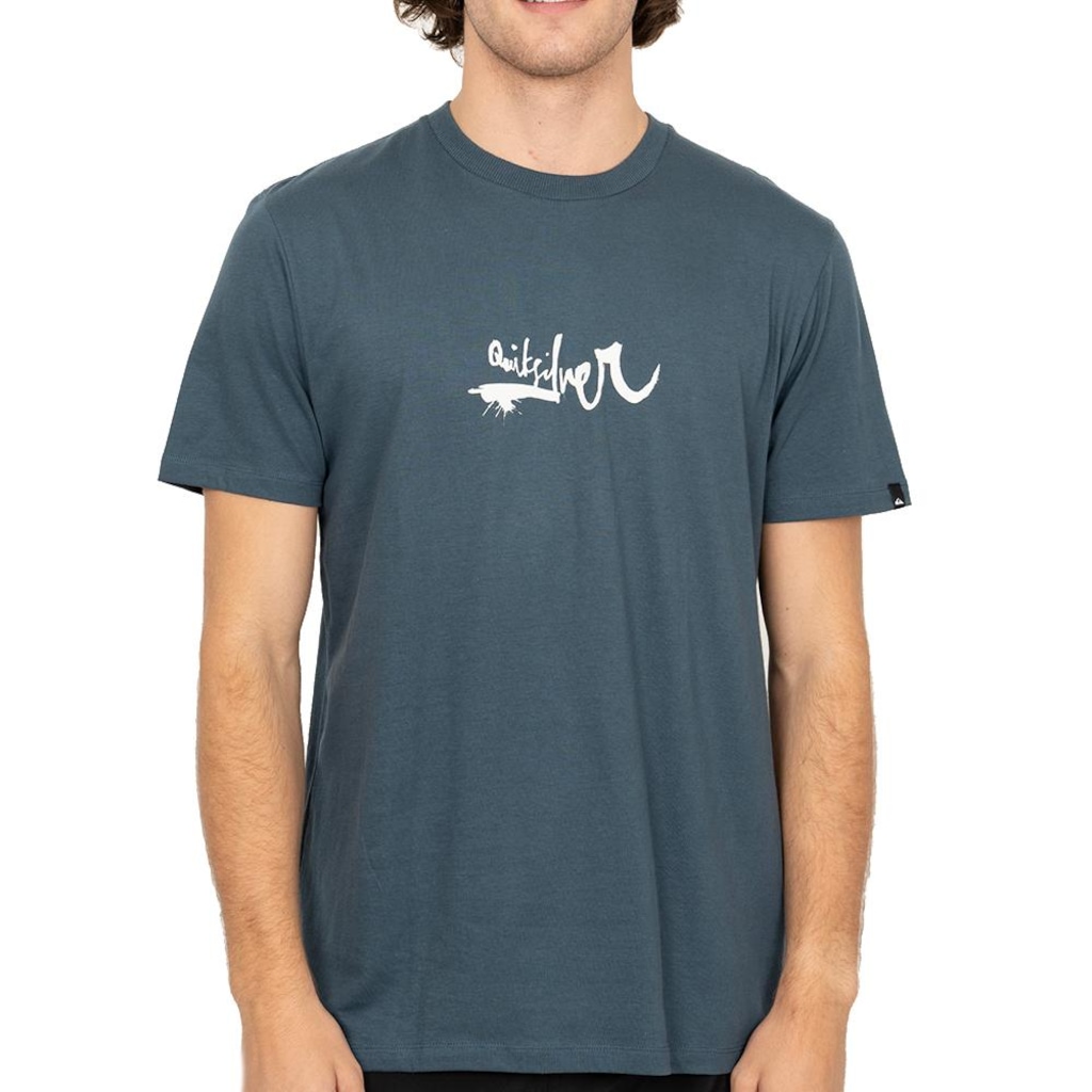 Camiseta Quiksilver Impaired Logo DNA PS SM26 Masculina