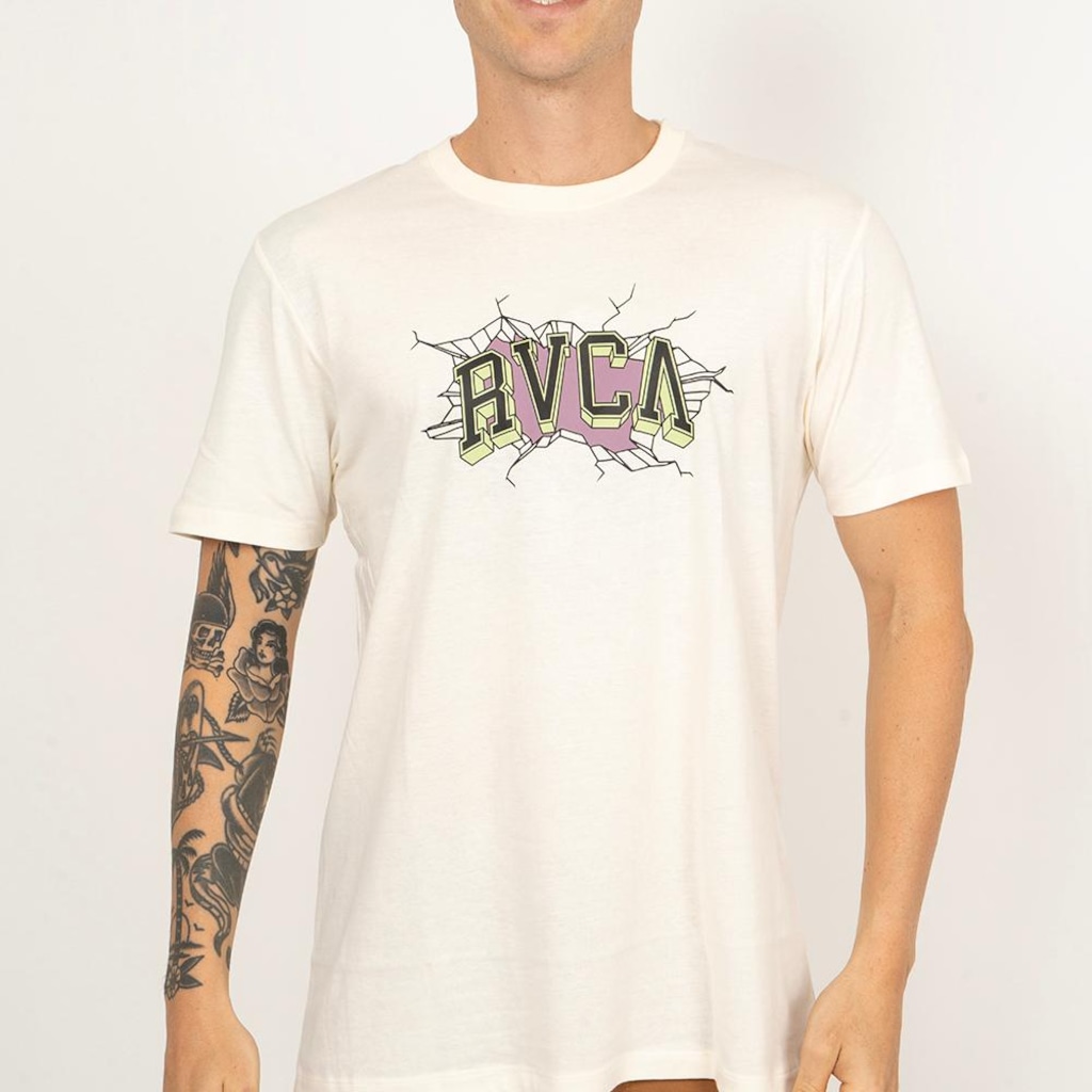 Camiseta RVCA Breaks SS SM26 Masculina