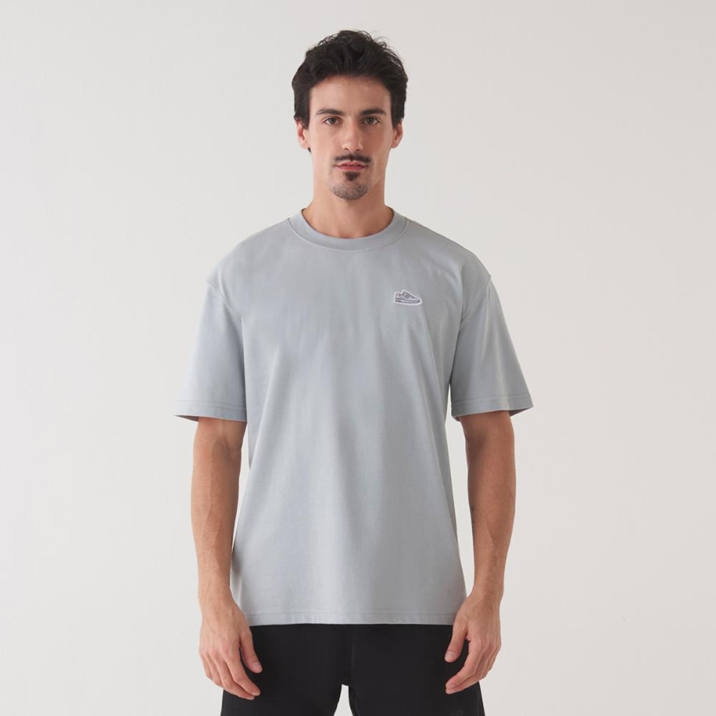 Camiseta New Balance Athletics 550 Patch Masculina