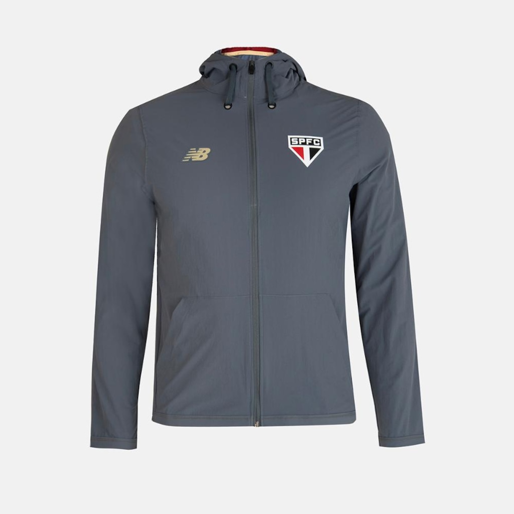 Jaqueta New Balance Viagem Spfc 2025 Masculina
