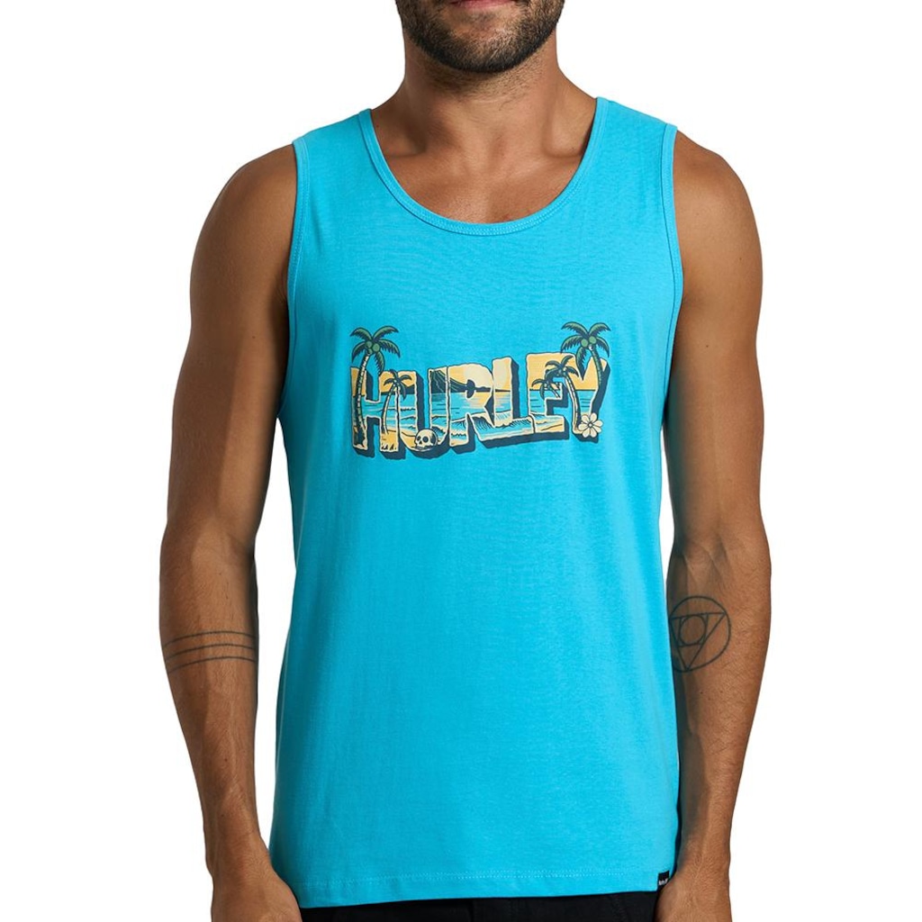 Regata Hurley Beach SM26 Masculina Azul