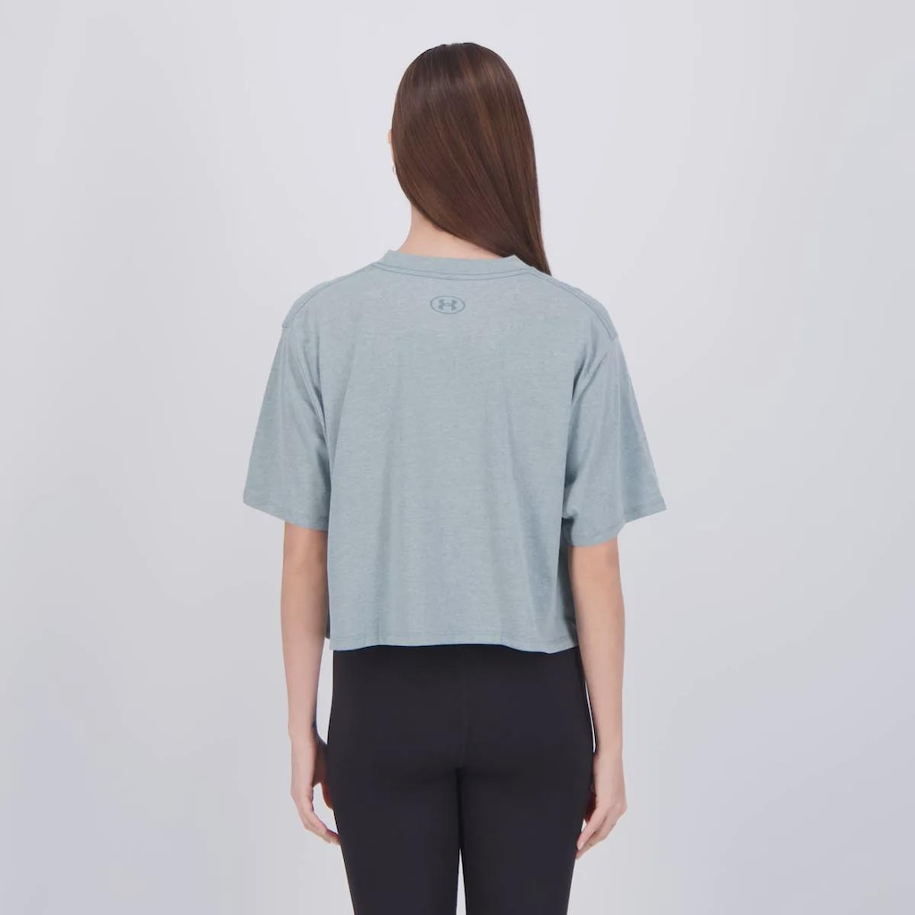 Imagem 4 do produto Camiseta Cropped Under Armour Rival SS Feminino