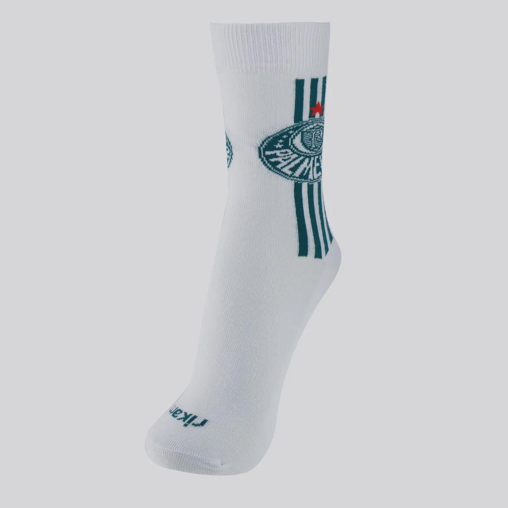 Meia Palmeiras Casual Infantil