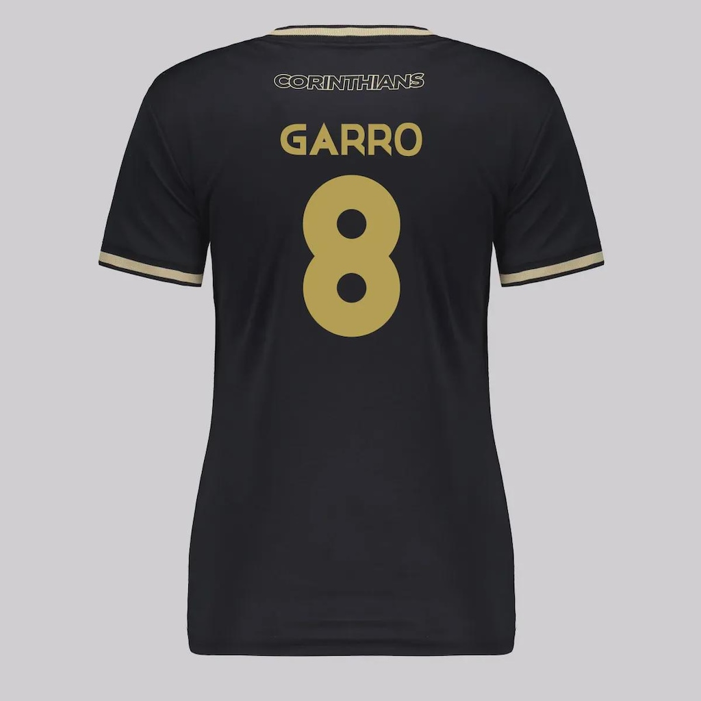 Camisa Corinthians Classic 8 Garro Feminina