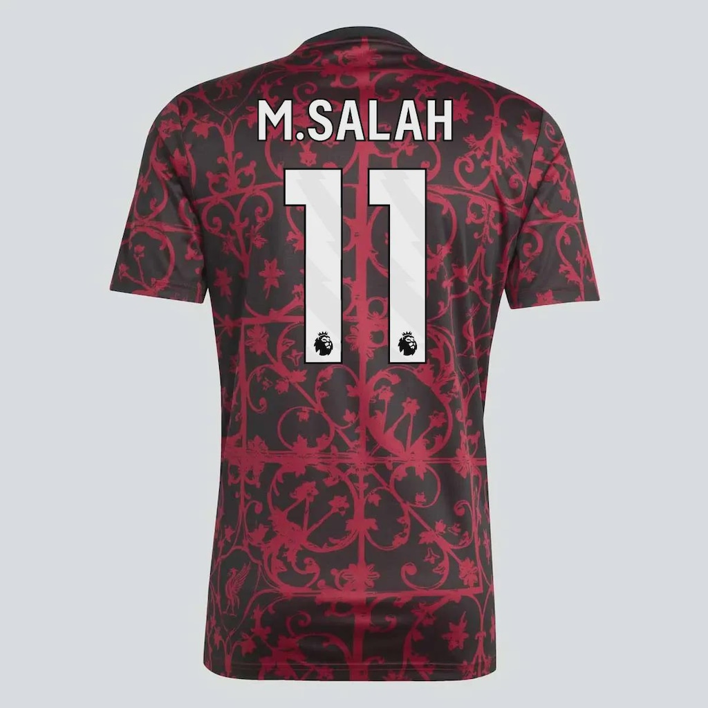 Camisa Liverpool Pré-Jogo 2026 11 M.Salah adidas Masculina