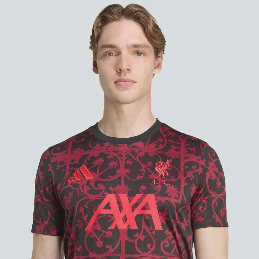 Imagem 5 do produto Camisa Liverpool Pré-Jogo 2026 11 M.Salah adidas Masculina