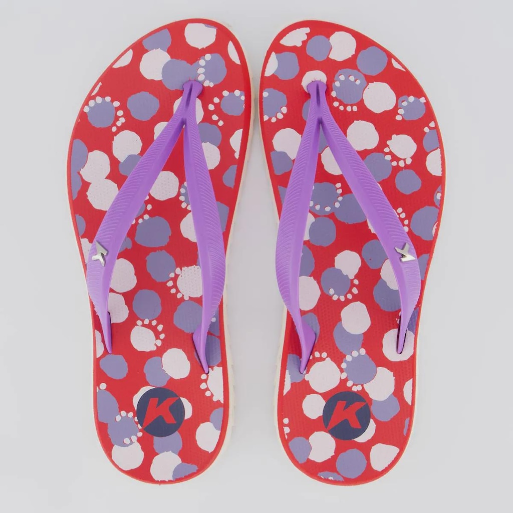Chinelo Kenner Ibiza Polka Feminino