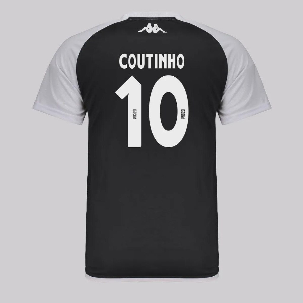 Camisa do Vasco Supporter Graphik Duo Kappa 10 Coutinho Masculina