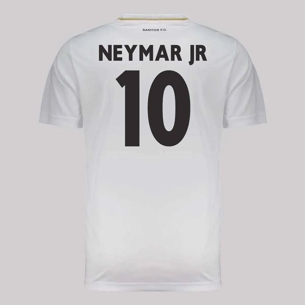 Camisa do Santos Deslocar 10 Neymar Jr Infantil