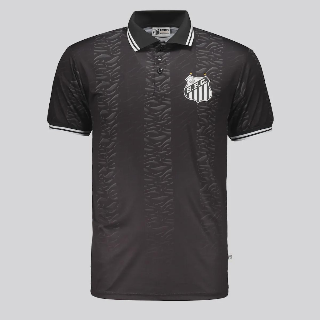 Camisa Polo do Santos Fish Masculina