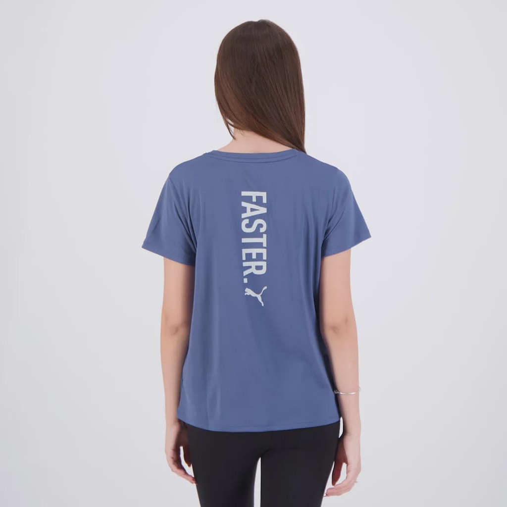 Imagem 4 do produto Camiseta Puma Graphics Run Foverer Feminina
