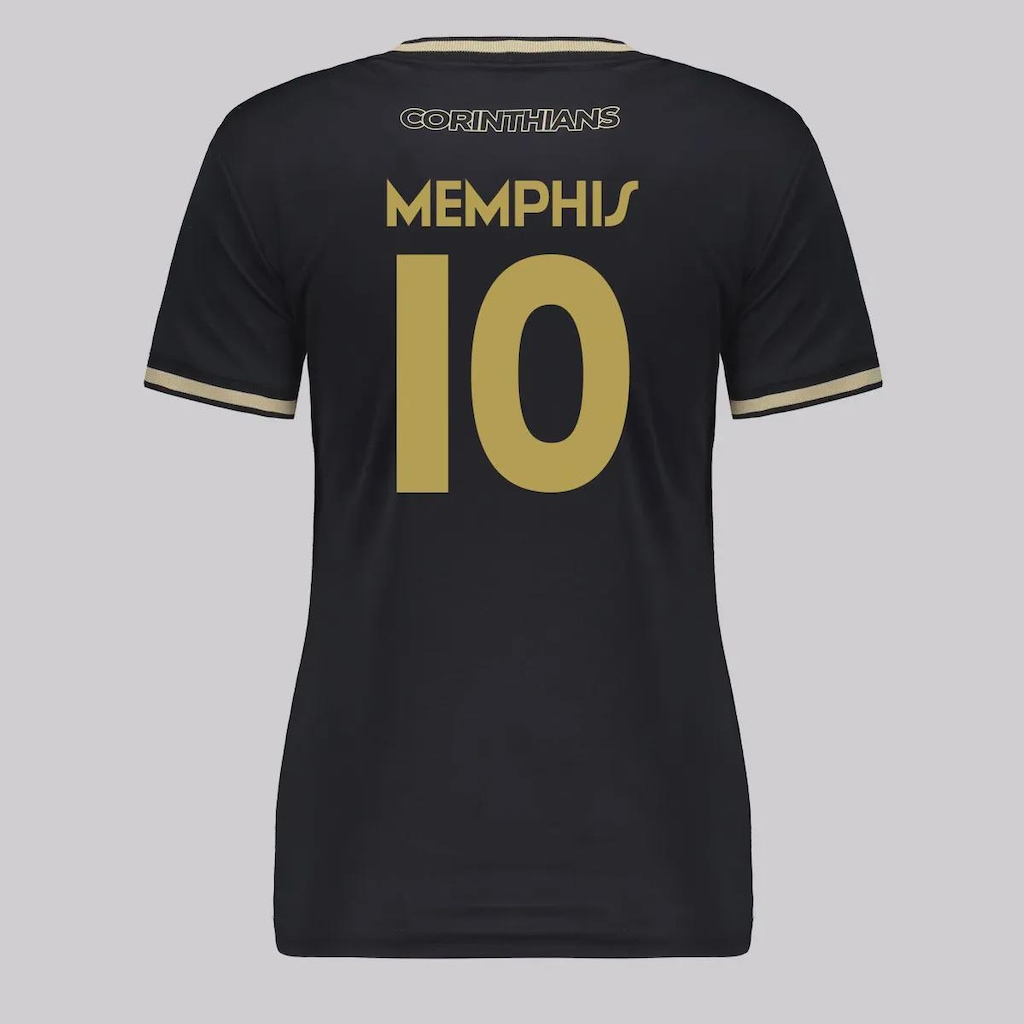 Camisa Corinthians Classic 10 Memphis Feminina