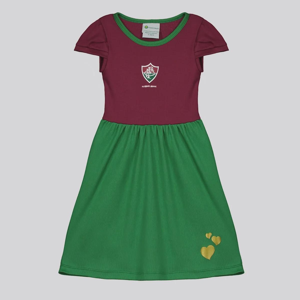 Vestido Fluminense Infantil