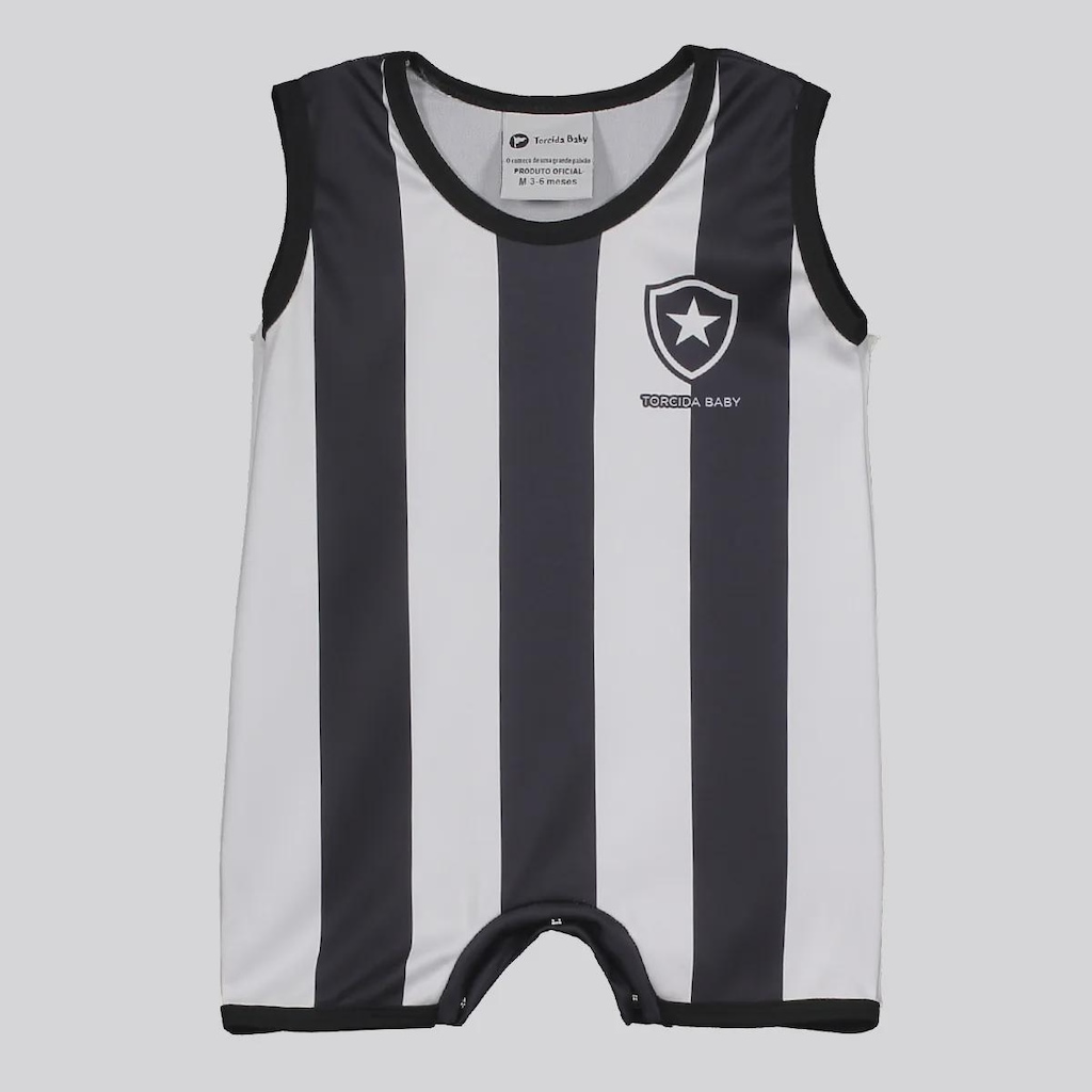 Macacão Regata Botafogo Infantil