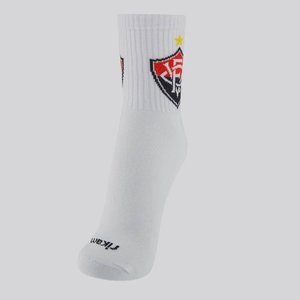 Meia Vitória Esporte Cano Médio Masculino