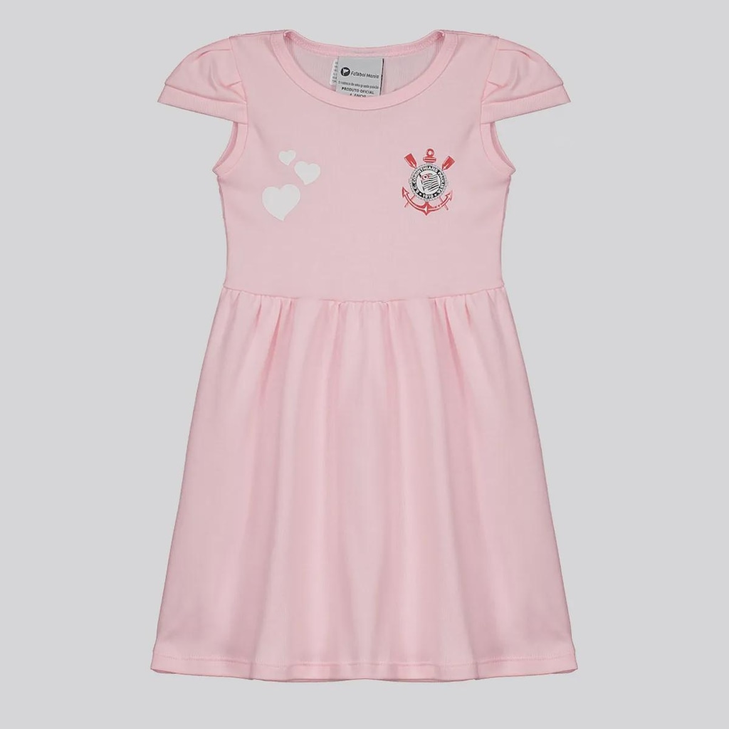 Vestido Corinthians Infantil