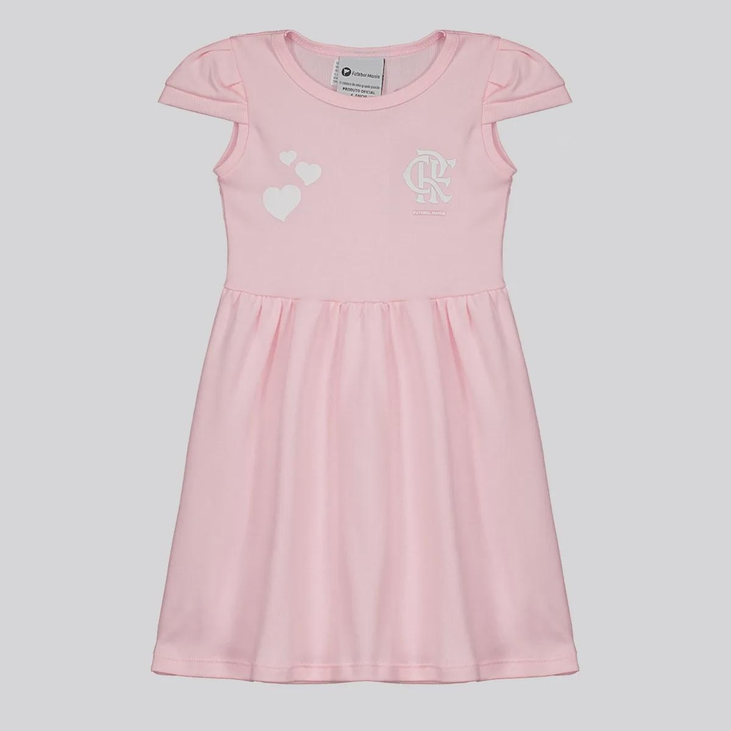 Vestido Flamengo Infantil