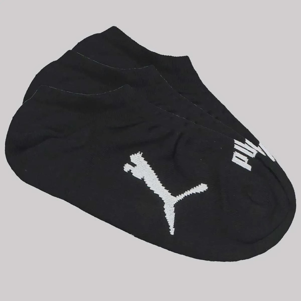 Kit 9 Pares de Meia Puma Sapatilha Feminina