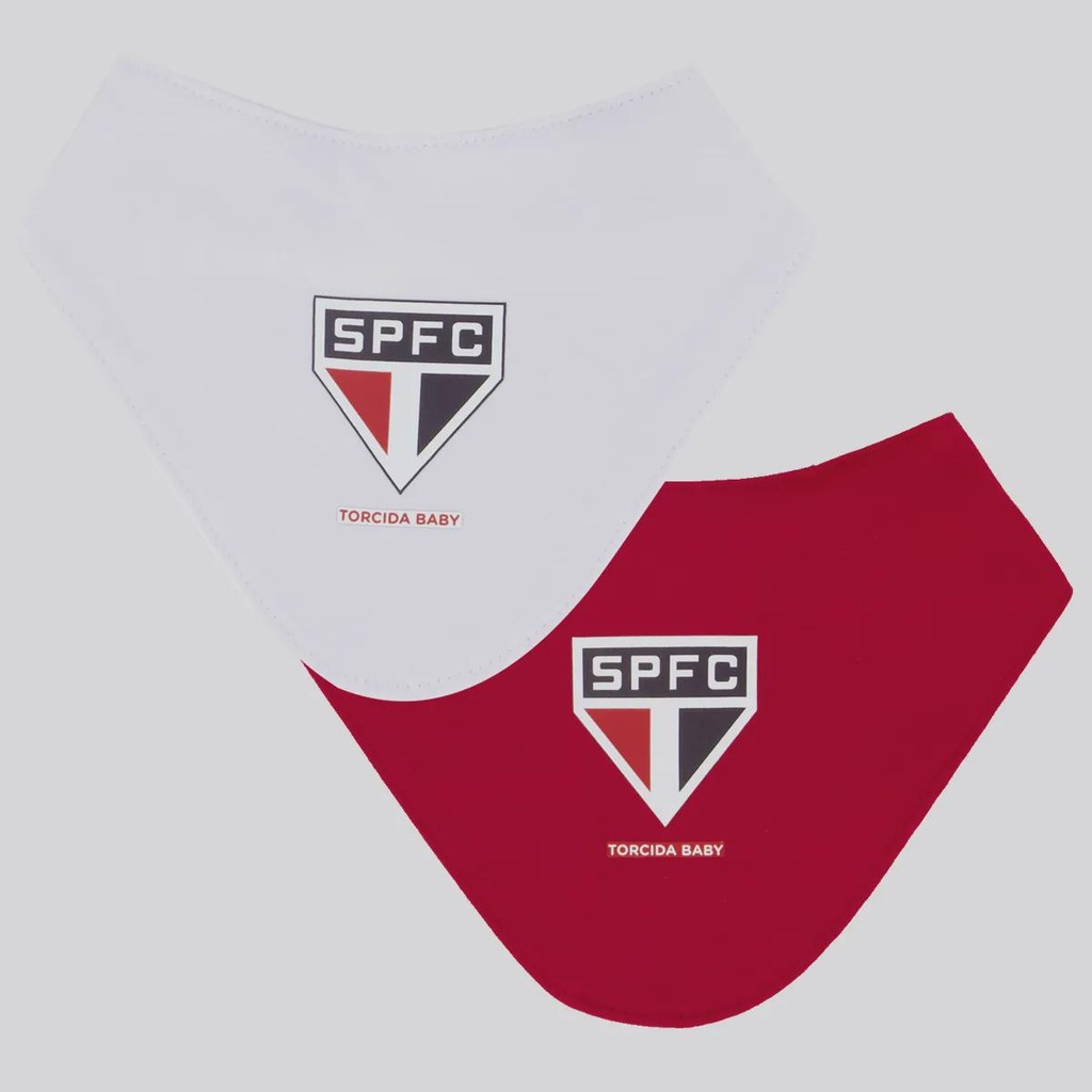 Kit 2 Babadores São Paulo