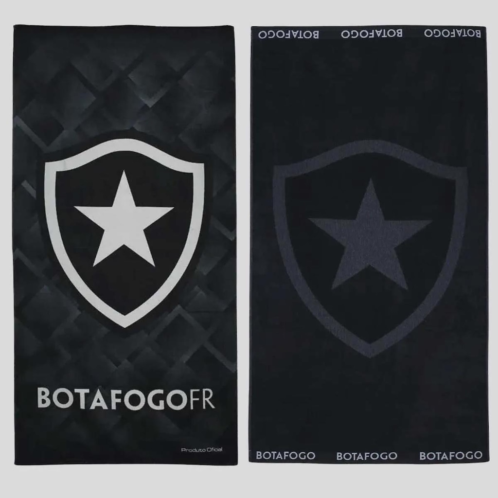 Kit com 2 Toalhas de Banho Bouton Botafogo