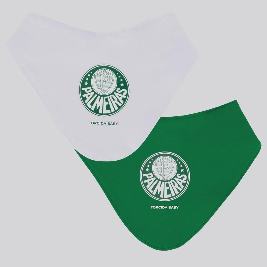 Kit 2 Babadores Palmeiras