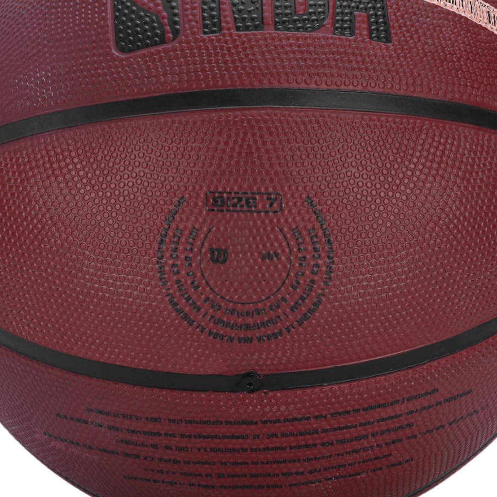 Imagem 4 do produto Bola de Basquete Wilson NBA Team Tribute Miami Heat Tam 7