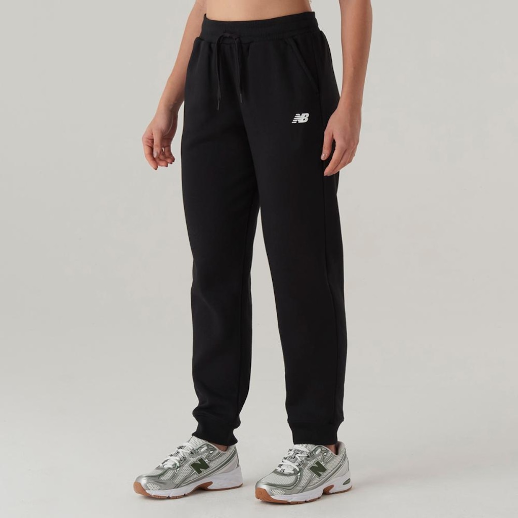 Imagem 2 do produto Calça com Felpa New Balance Essentials Feminina