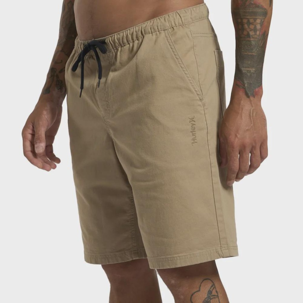 Bermuda Hurley Walk Flat Masculina