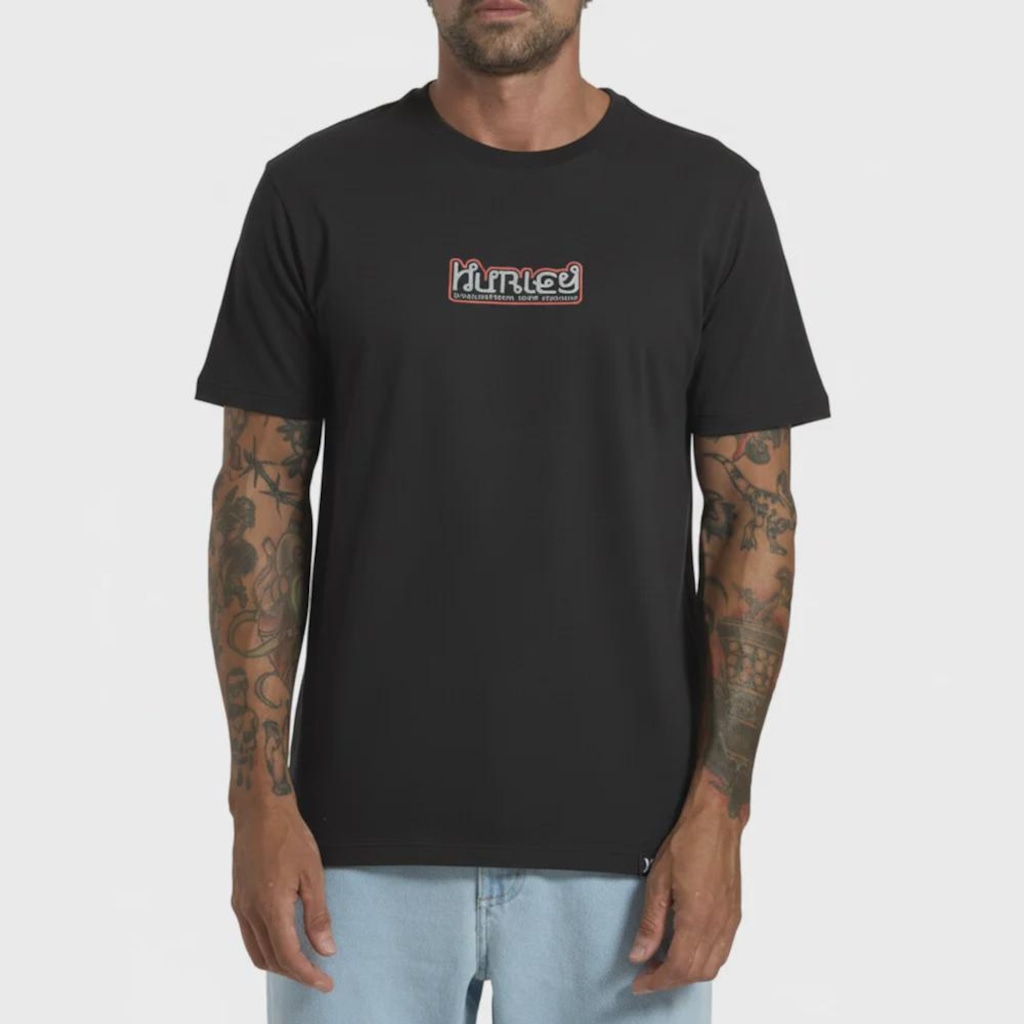 Camiseta Hurley Barong Preta