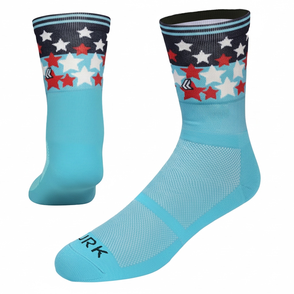 Meia Esportiva Estrelinhas Ciclismo Lurk - Adulto