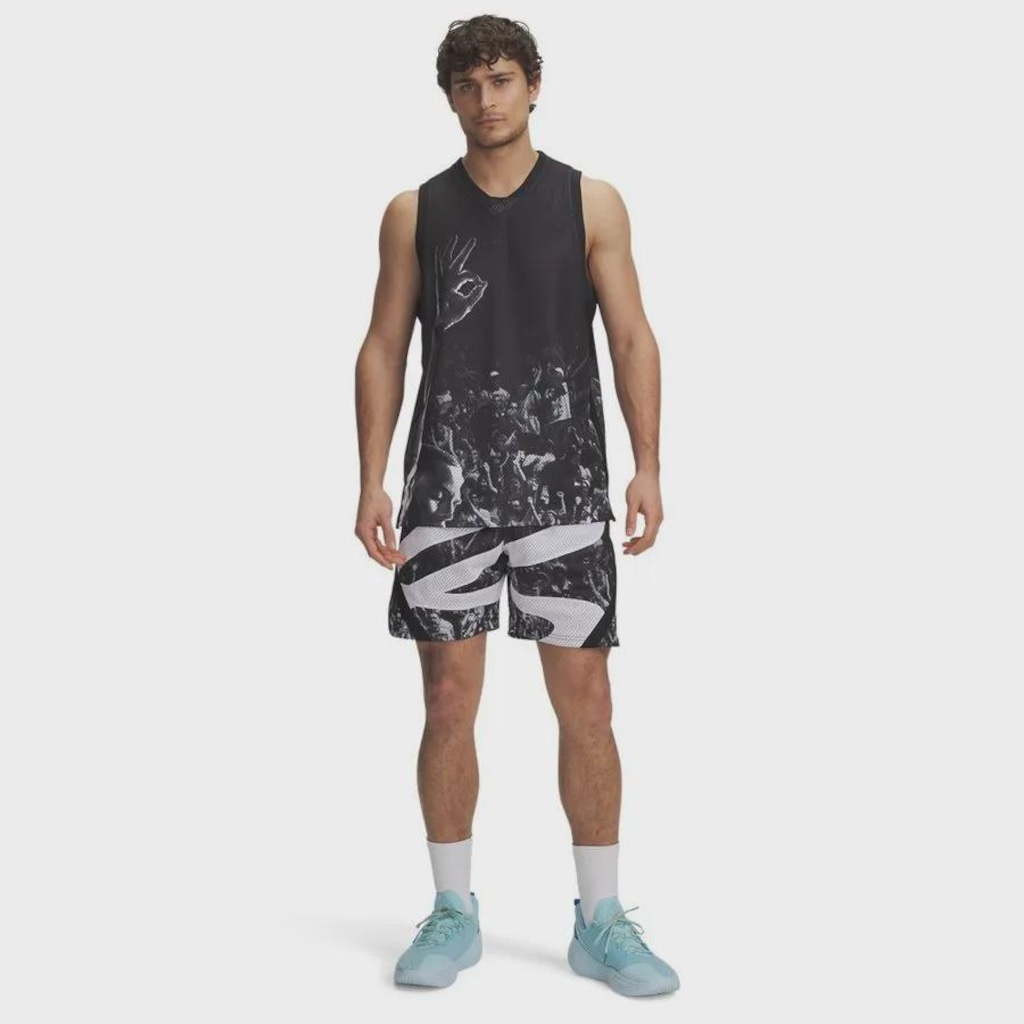Imagem 4 do produto Short de Basquete Under Armour Curry Sig Sub Masculino