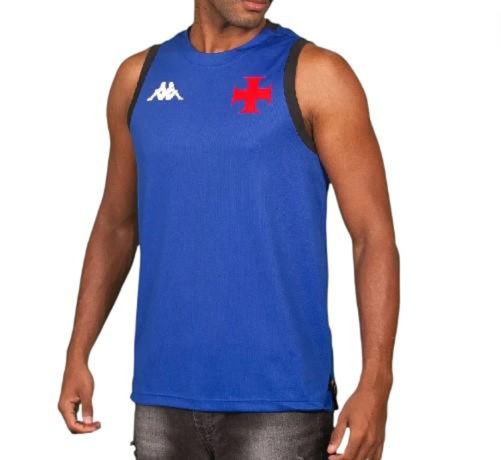 Camiseta Regata Kappa Vasco Treino Goleiro 25/26 Masculina