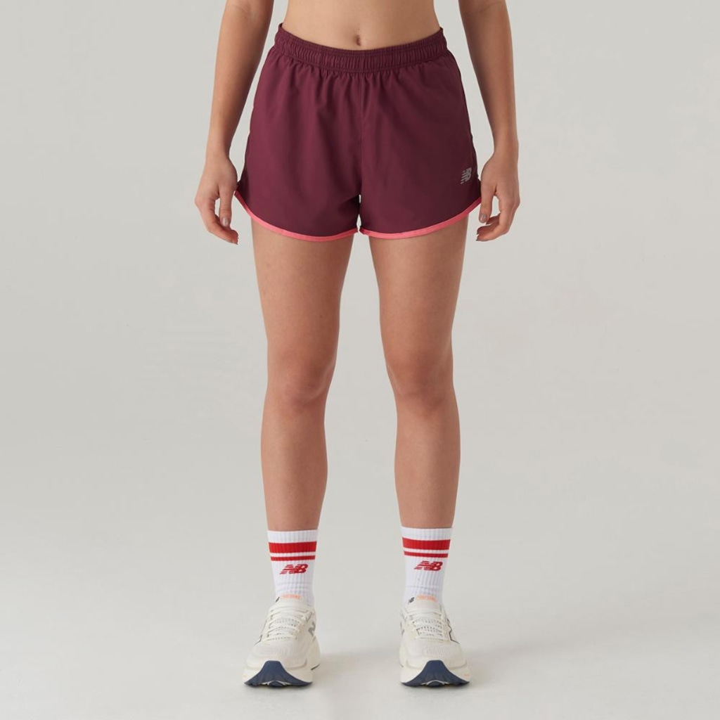Short New Balance Sport Essentials Run 3 Feminino