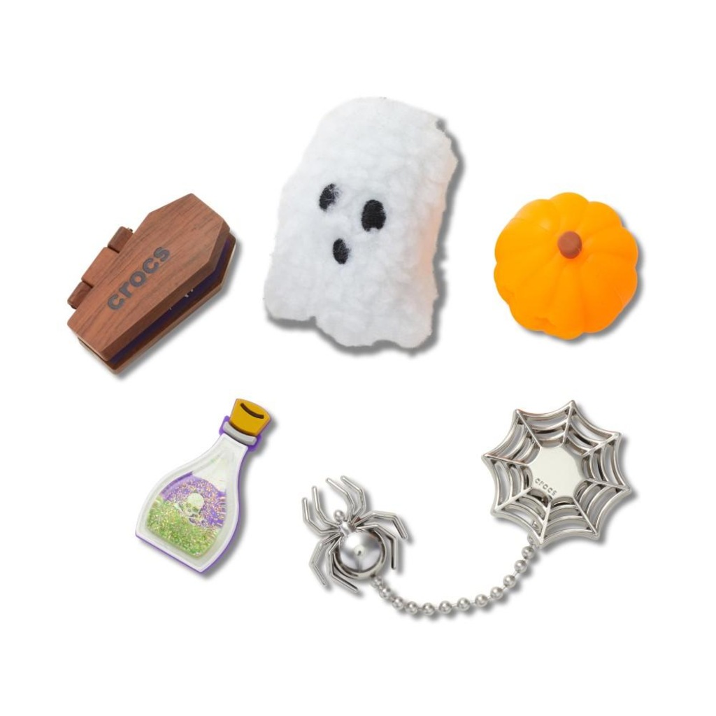 Jibbitz Crocs Halloween Assustador Pack com 5 Peças