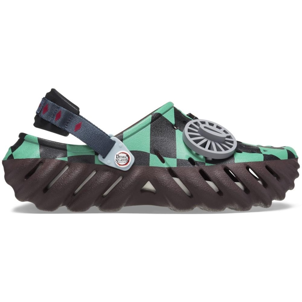 Sandália Crocs Demon Slayer Echo Clog Mocha - Adulto