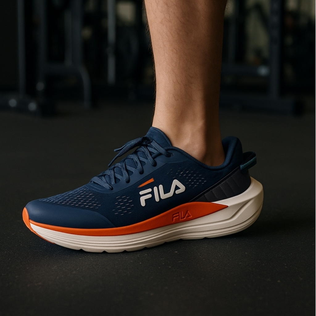 Imagem 2 do produto Kit Tênis Masculino Fila Diffusion + Meia
