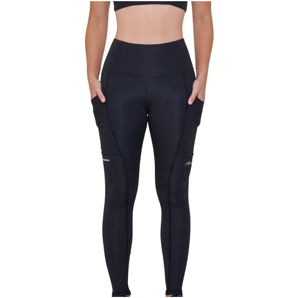 Calça Legging Authen Essential Run Stamina 3 Bolsos - Feminina