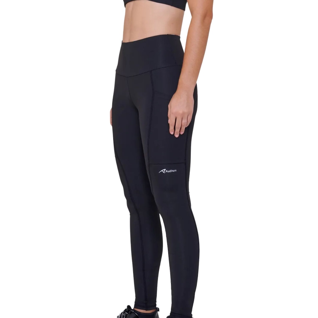 Imagem 2 do produto Calça Legging Authen Essential Run Stamina 3 Bolsos - Feminina