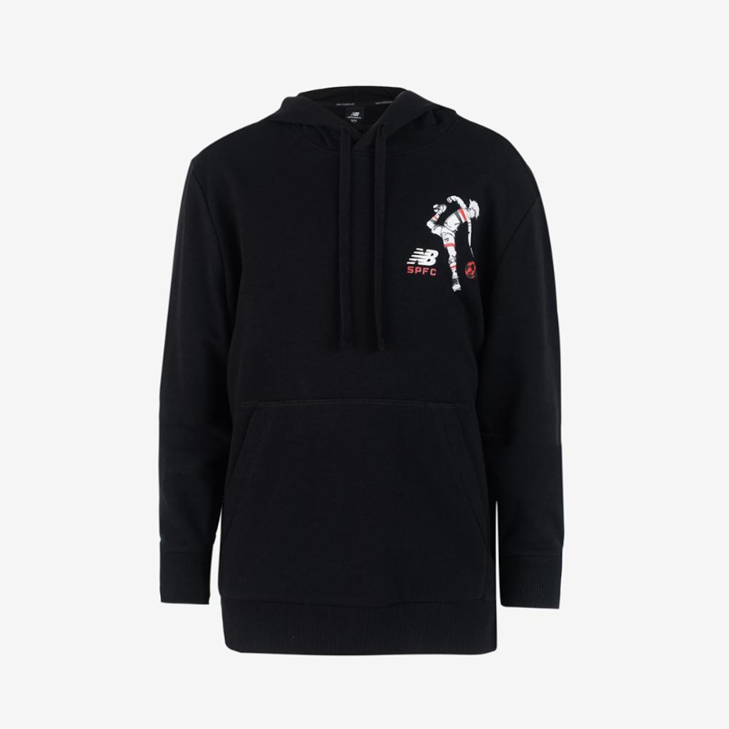 Blusão com Capuz New Balance São Paulo Mundial Infantil