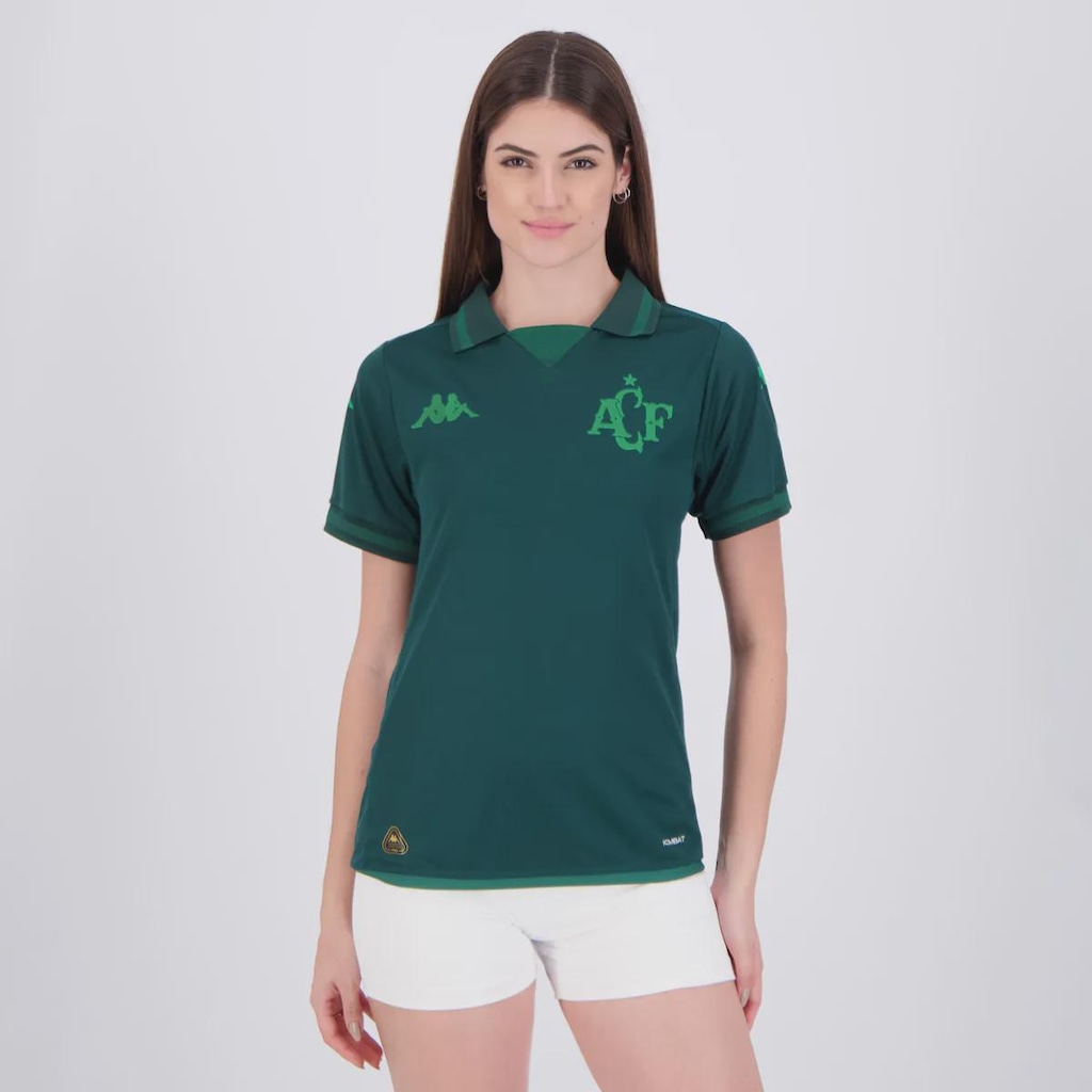 Camisa da Chapecoense III 25/26 Kappa Feminina
