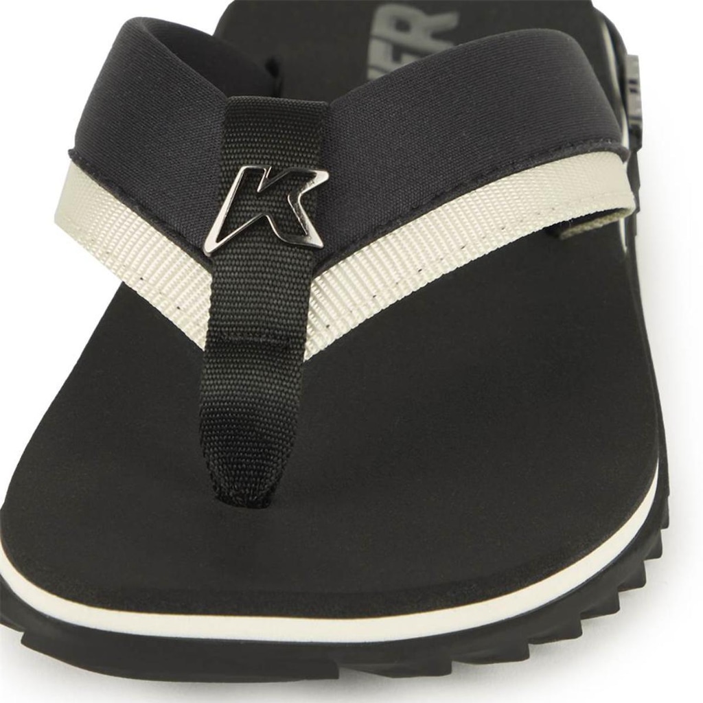 Imagem 4 do produto Chinelo Kenner Kivah Colors Masculino - Preto e Branco
