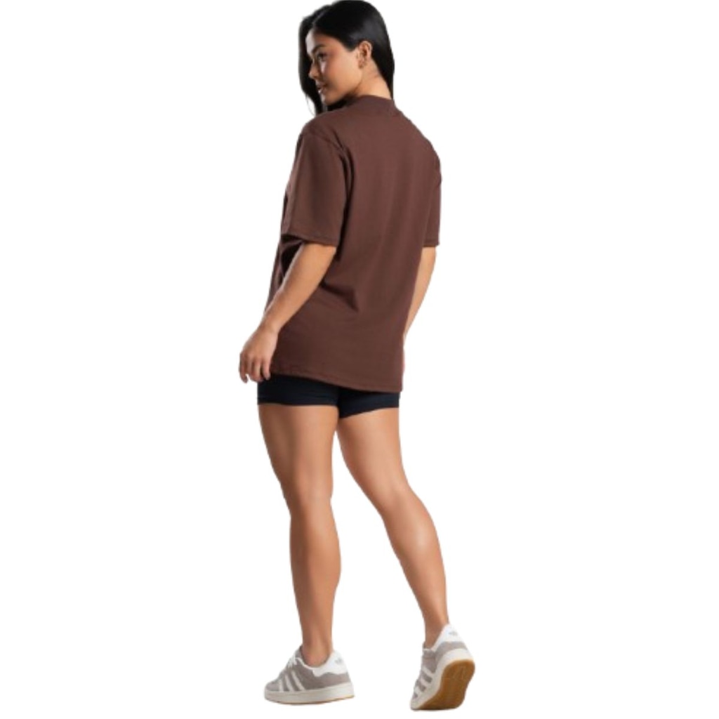 Imagem 4 do produto Blusa Vekyo Gola Alta Oversized Feminina