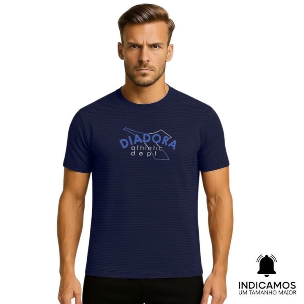 Camiseta Diadora Small Logo Athletic Dept Masculina