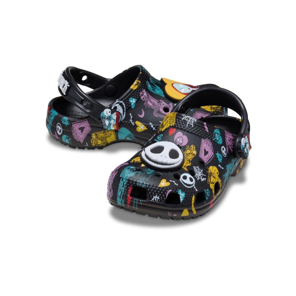 Imagem 4 do produto Sandália Unissex Crocs Nightmare Before Christmas Multi Classic Clog T Multi