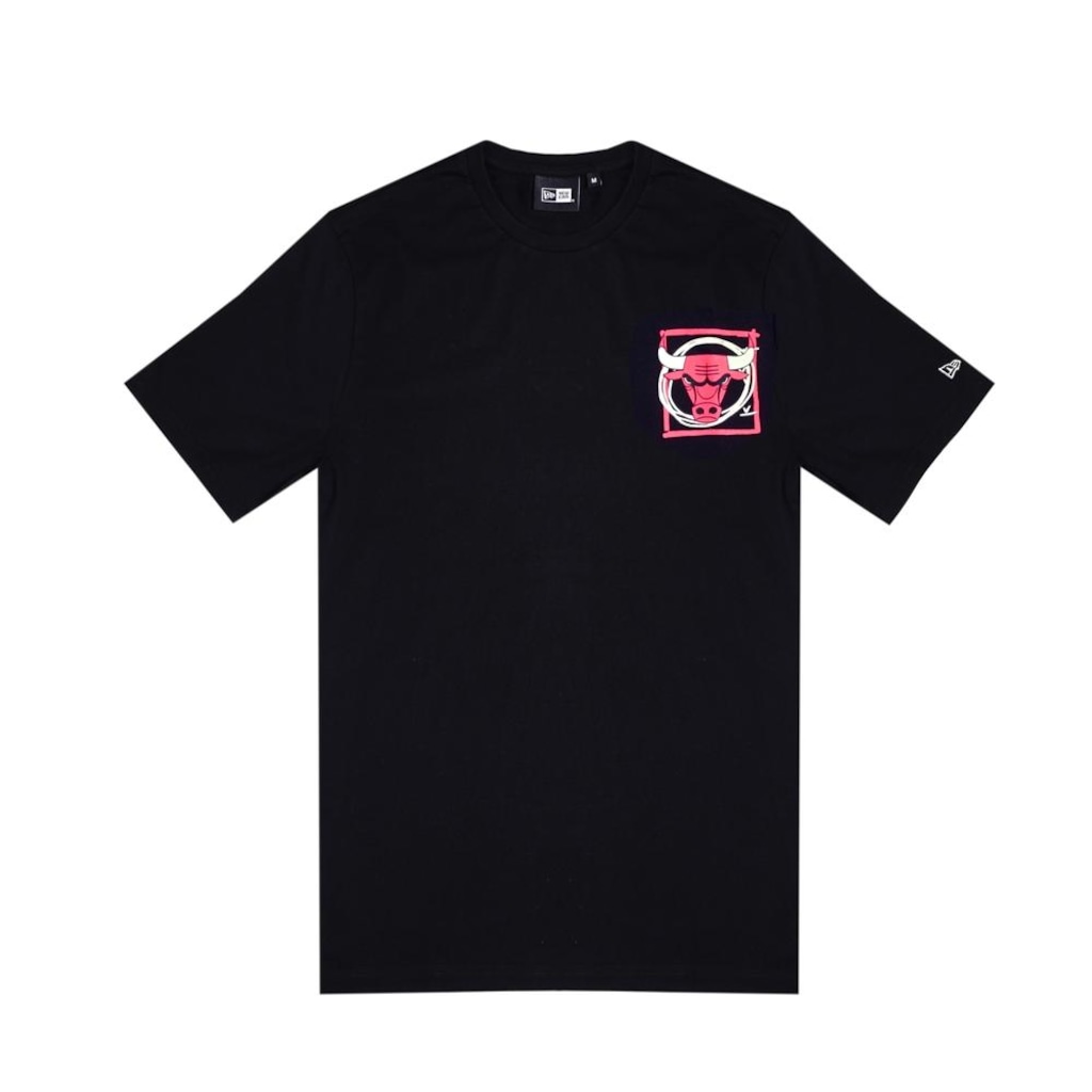 Imagem 2 do produto Camiseta Chicago Bulls NBA Preto New Era Unissex