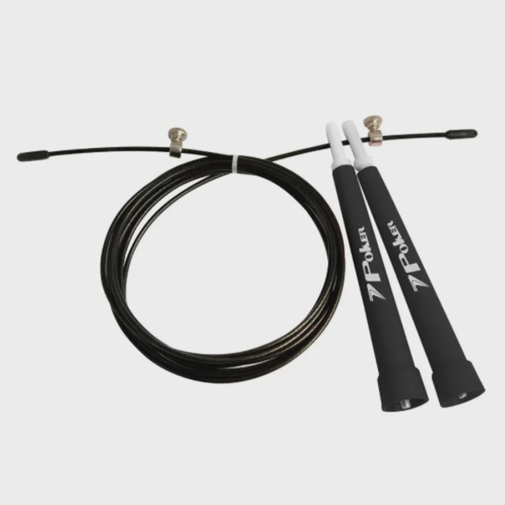 Corda de Pular Poker Speed Rope com Cabo de Aço